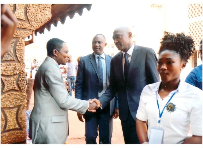 Accueil du Sous-préfet de Yaoundé VI à la Cérémonie de clôture de l'année académique 2017-2018 et de remise des Parchemins aux Lauréats de la 14e Promotion.